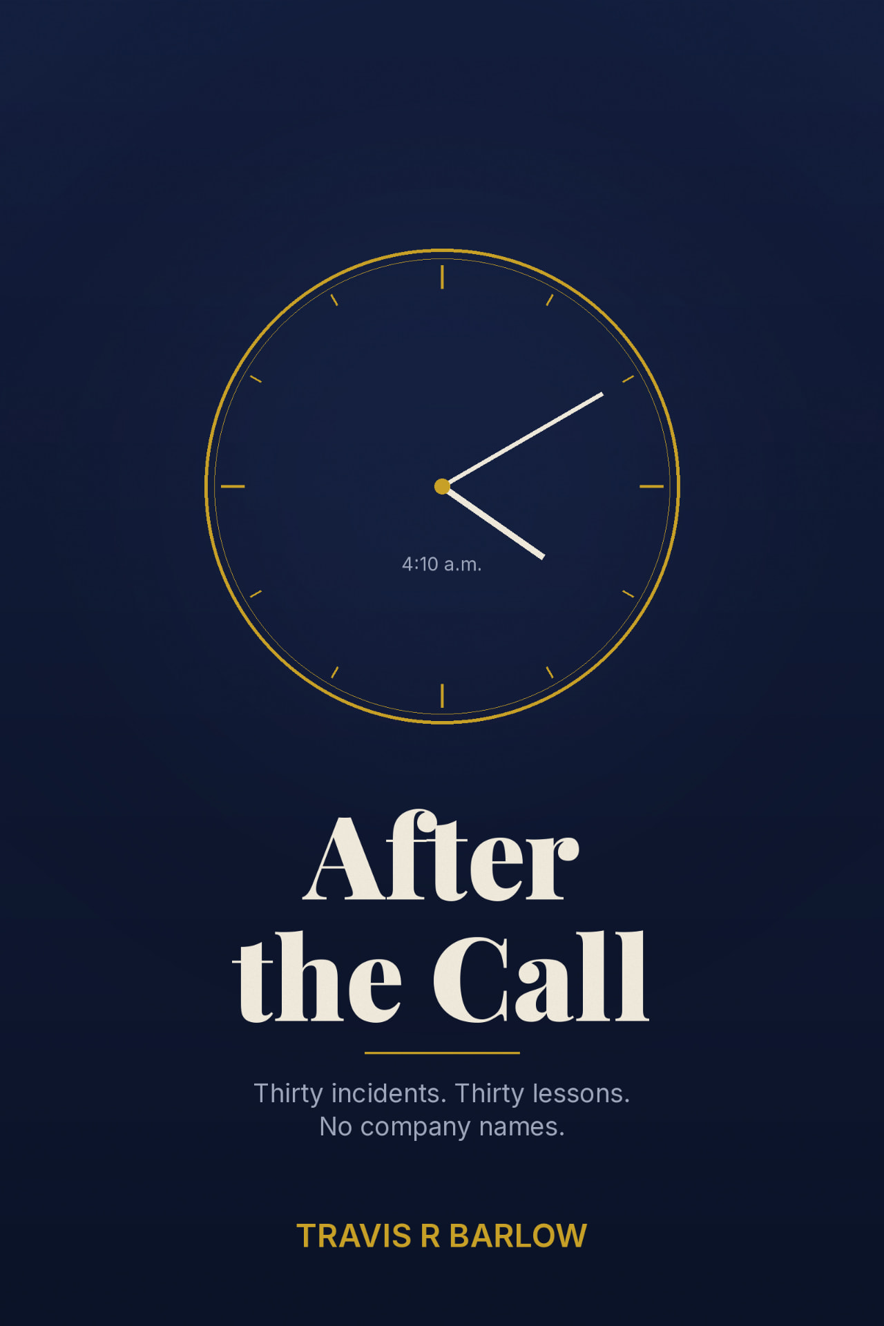 Cover of After the Call by Travis R Barlow